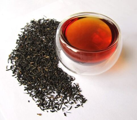 Le thé sans édulcorants est une boisson autorisée dans le régime au sarrasin
